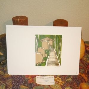 Green and Tan Home Art Painting